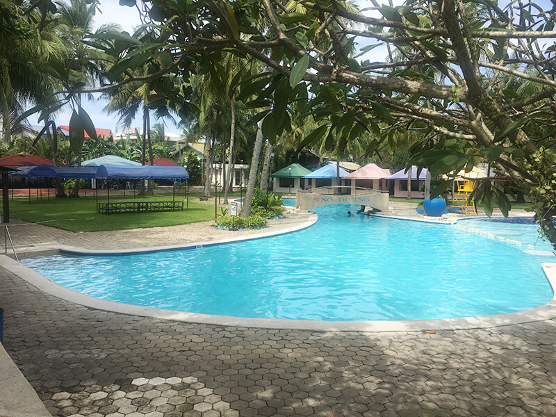 Cebu Blue Ocean Academy プール